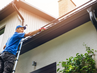rain gutter cleaning service kenmore